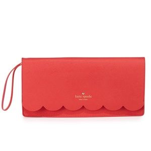 Kate Spade Scallop Clutch